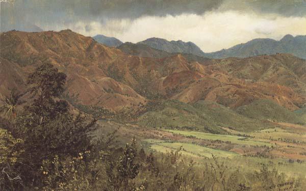 Frederic E.Church Red Hills near Kingston,Jamaica oil painting image